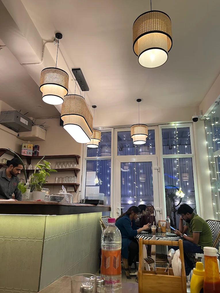 Cafe Red seating area